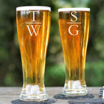 Stacked | Personalized 16oz Pilsner Glass